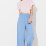 Periwinkle Washed Garment Dye Pant