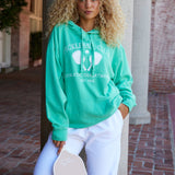 Island Green "Pickleball Club" Pigment Dyed Hoodie