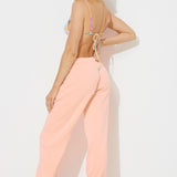 Sunkissed Peach Pigment Dye Jogger