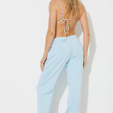 Sky Blue Pigment Dye Jogger