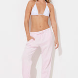 Hibiscus Pink Garment Dye Jogger