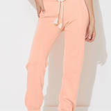 Melon Scrunch Bottom Sweatpants w/ Wrap Cords