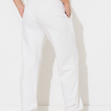 White Garment Dye Jogger