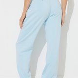 Sky Blue Pigment Dye Jogger