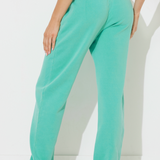 Tropical Green Pigment Dye Jogger