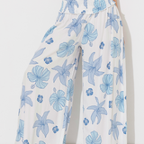 Hibiscus Floral Printed Rayon Pant