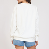 "Surf MTK" White Surf Wash Crewneck